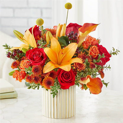 Scarlet Skies Bouquet – LETITTE'S FLOWERS & GIFTS, Beaumont TX