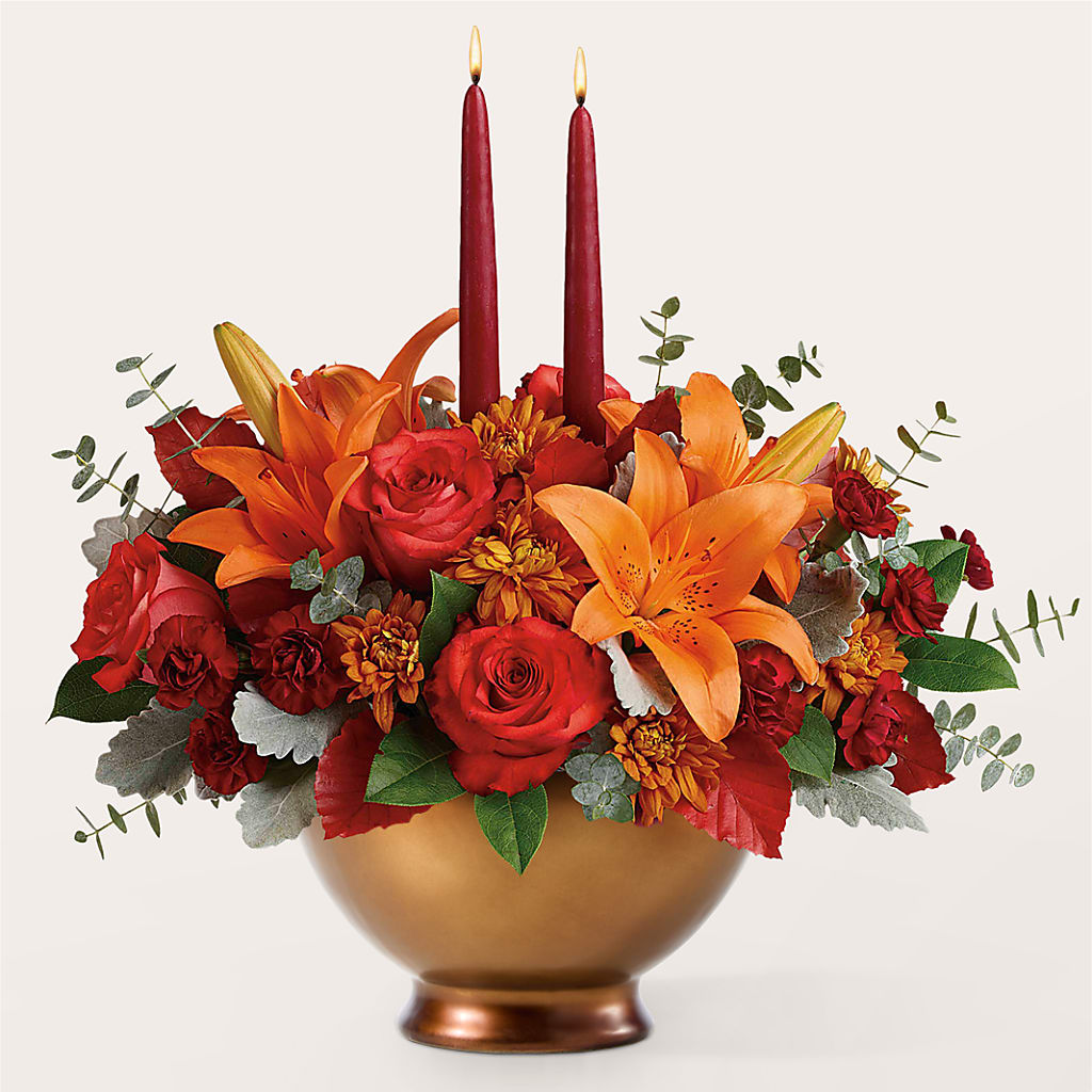 Fruits of Fall Centerpiece – LETITTE'S FLOWERS & GIFTS, Beaumont TX