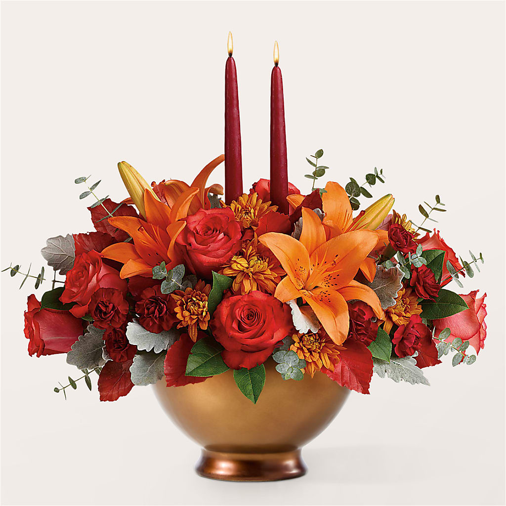 Fruits of Fall Centerpiece – LETITTE'S FLOWERS & GIFTS, Beaumont TX