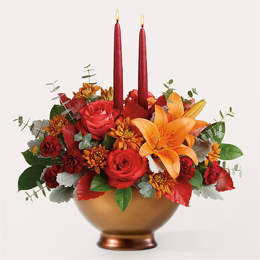 Fruits of Fall Centerpiece – LETITTE'S FLOWERS & GIFTS, Beaumont TX