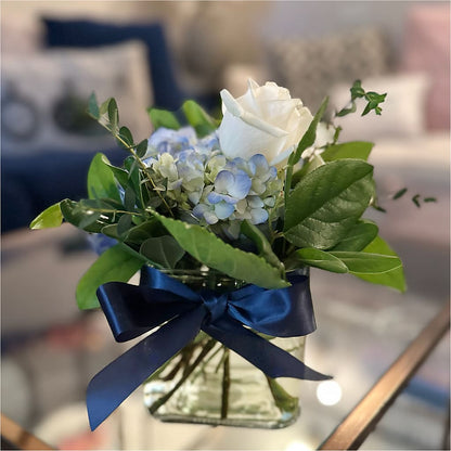 Sky Blue Delight Bouquet – LETITTE'S FLOWERS & GIFTS, Beaumont TX