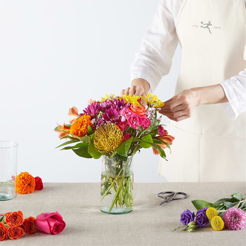 Feast of Color – A Florist Original – LETITTE'S FLOWERS & GIFTS, Beaumont TX