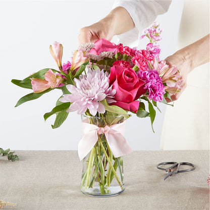 Pink Ribbon - A Florist Original – LETITTE'S FLOWERS & GIFTS, Beaumont TX