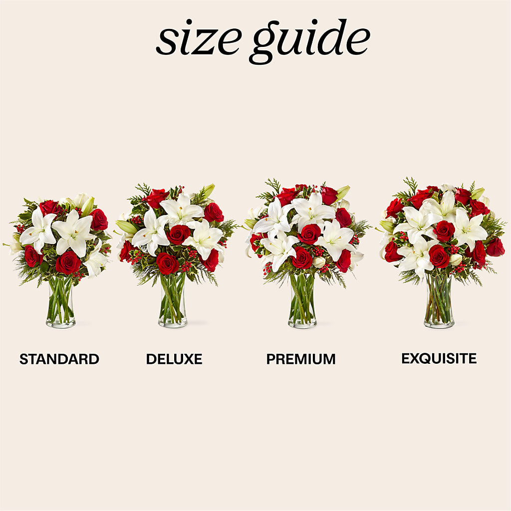 Sparkling Snowflakes Bouquet – LETITTE'S FLOWERS & GIFTS, Beaumont TX