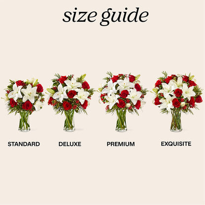Sparkling Snowflakes Bouquet – LETITTE'S FLOWERS & GIFTS, Beaumont TX