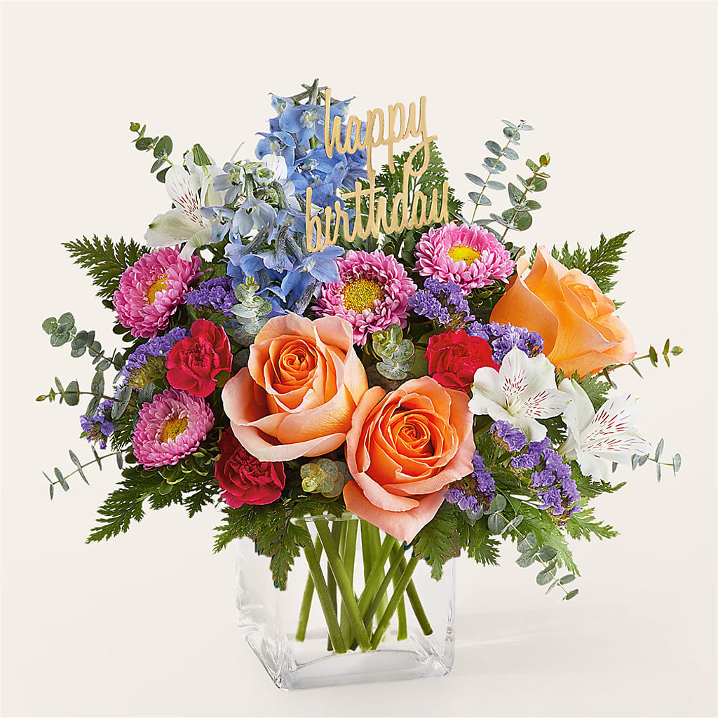 Birthday Bash Bouquet – LETITTE'S FLOWERS & GIFTS, Beaumont TX