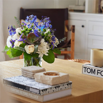 Cerulean Waves Bouquet – LETITTE'S FLOWERS & GIFTS, Beaumont TX