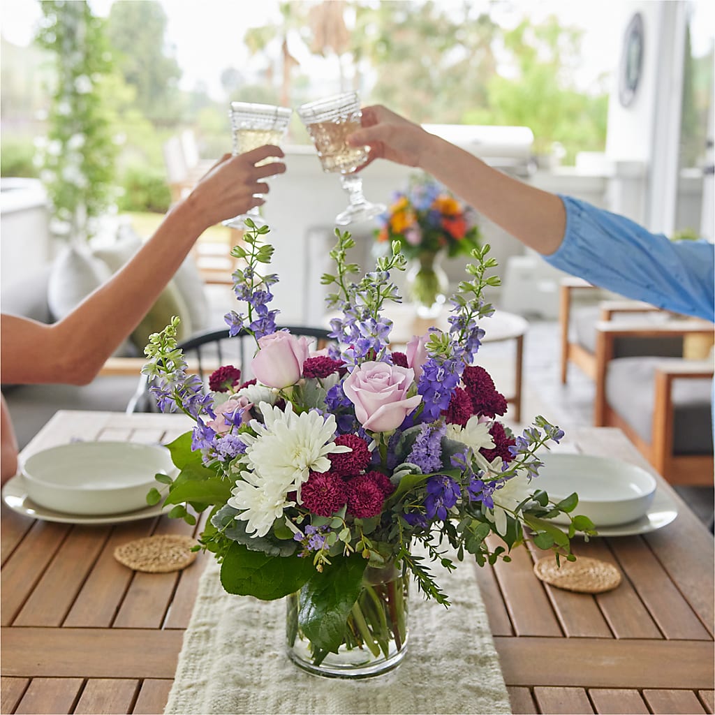 Violet Frost Bouquet – LETITTE'S FLOWERS & GIFTS, Beaumont TX