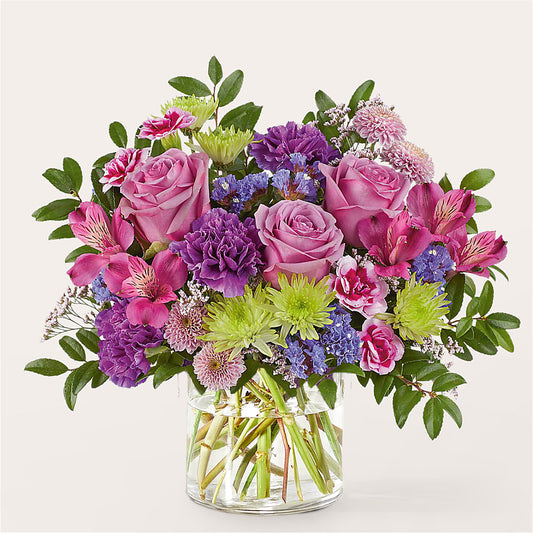 Glass Half Full Bouquet – LETITTE'S FLOWERS & GIFTS, Beaumont TX