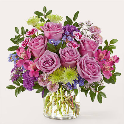 Glass Half Full Bouquet – LETITTE'S FLOWERS & GIFTS, Beaumont TX