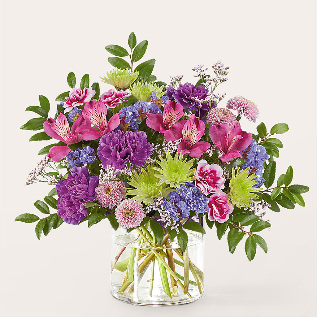 Glass Half Full Bouquet – LETITTE'S FLOWERS & GIFTS, Beaumont TX