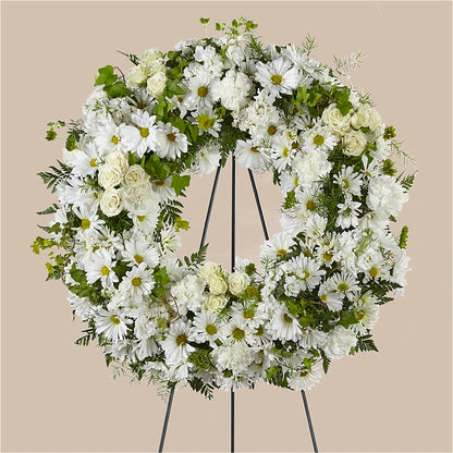 Faithful Wishes Wreath – LETITTE'S FLOWERS & GIFTS, Beaumont TX