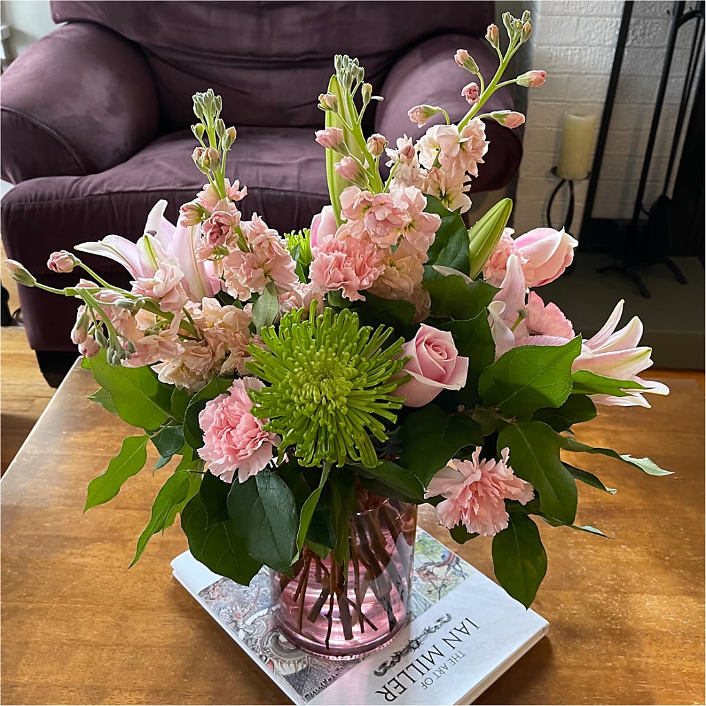 Pretty in Pink Bouquet – LETITTE'S FLOWERS & GIFTS, Beaumont TX
