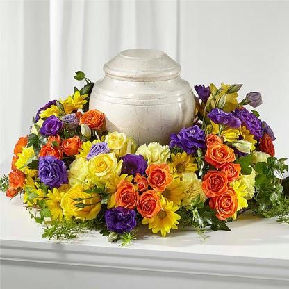 Blossoms of Remembrance Cremation Adornment – LETITTE'S FLOWERS & GIFTS, Beaumont TX