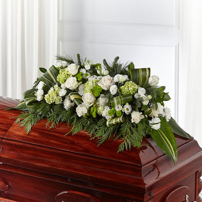 Hopeful Gesture Casket Spray – LETITTE'S FLOWERS & GIFTS, Beaumont TX