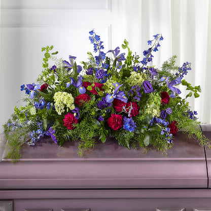 Always Treasured Casket Spray – LETITTE'S FLOWERS & GIFTS, Beaumont TX