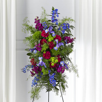 Heavenly Skies Standing Spray – LETITTE'S FLOWERS & GIFTS, Beaumont TX