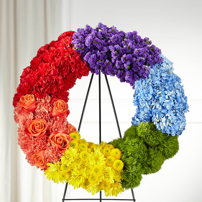 Circle of Love Wreath – LETITTE'S FLOWERS & GIFTS, Beaumont TX
