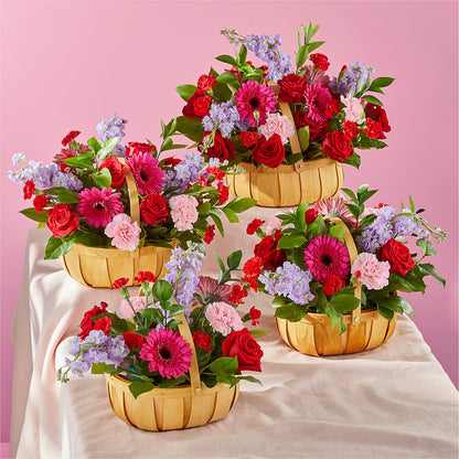 Pink Picnic Basket – LETITTE'S FLOWERS & GIFTS, Beaumont TX