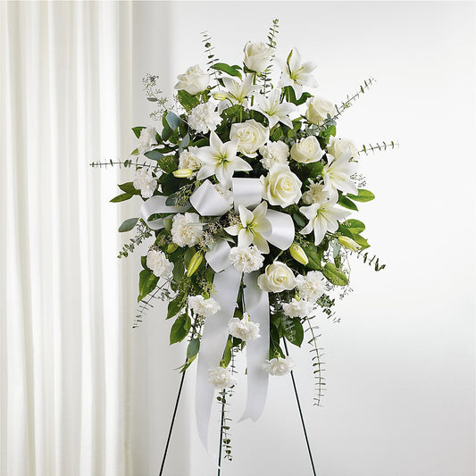 With Care Standing Spray – LETITTE'S FLOWERS & GIFTS, Beaumont TX