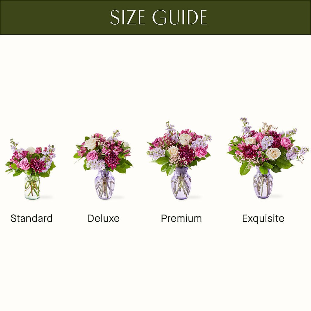Amethyst Dreams Bouquet – LETITTE'S FLOWERS & GIFTS, Beaumont TX