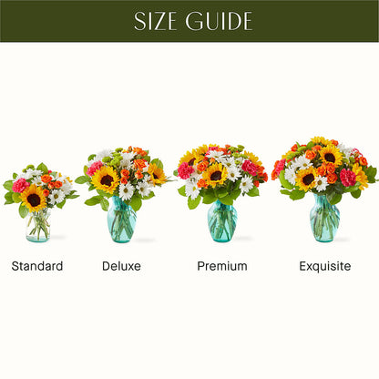 Sun-drenched Blooms Bouquet – LETITTE'S FLOWERS & GIFTS, Beaumont TX