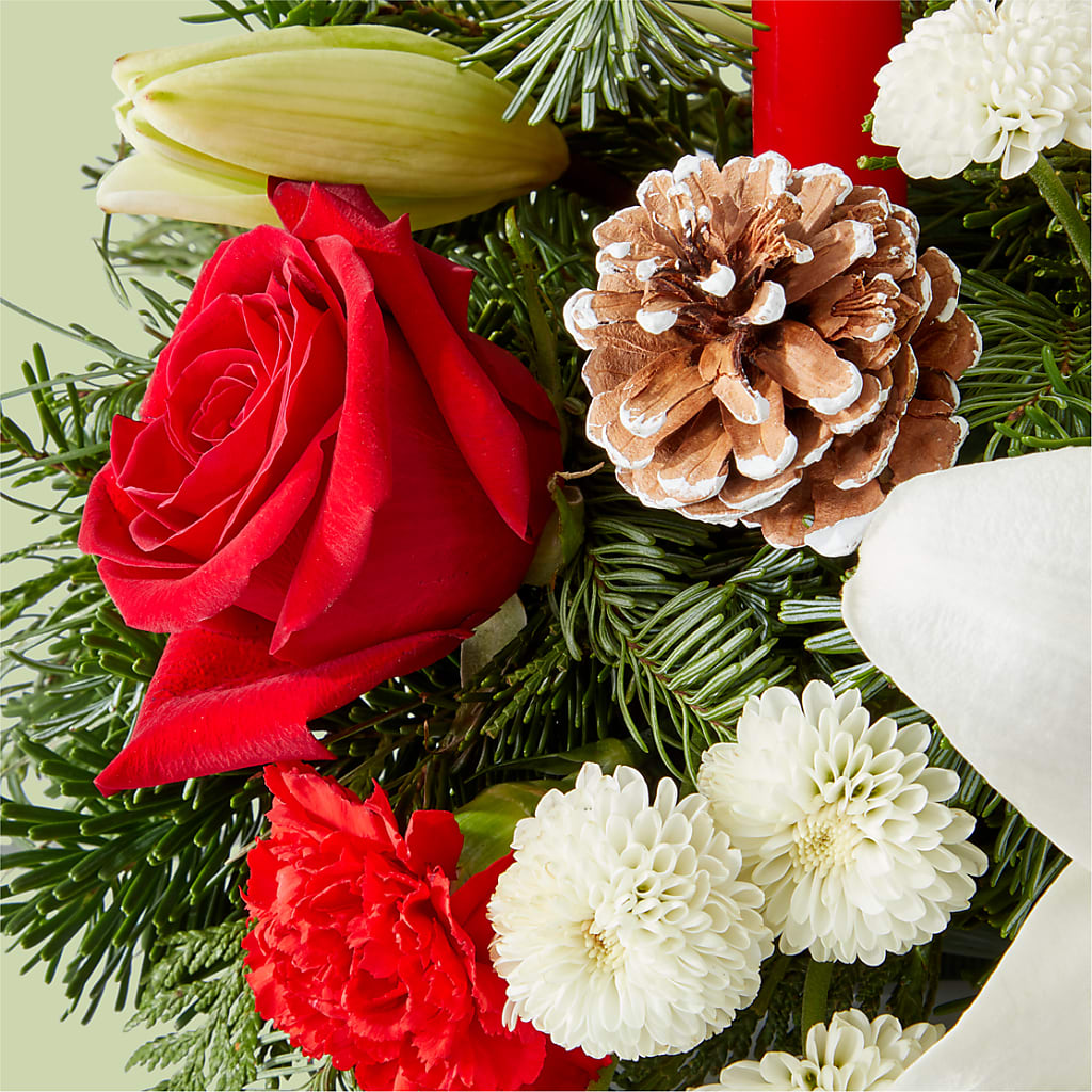 Seasonal Festivities Centerpiece – LETITTE'S FLOWERS & GIFTS, Beaumont TX