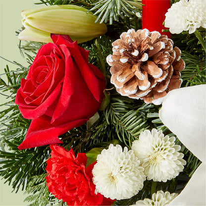 Seasonal Festivities Centerpiece – LETITTE'S FLOWERS & GIFTS, Beaumont TX