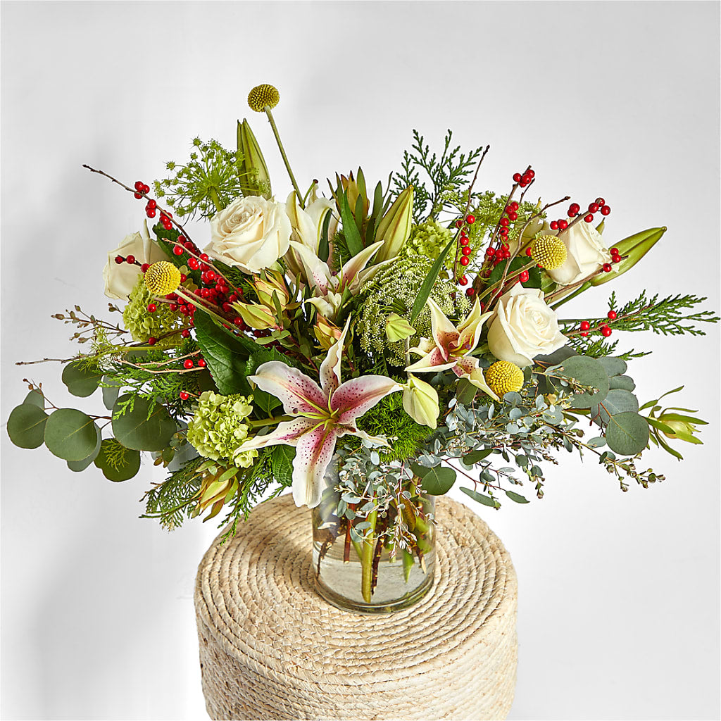 Berry & Bright Bouquet – LETITTE'S FLOWERS & GIFTS, Beaumont TX