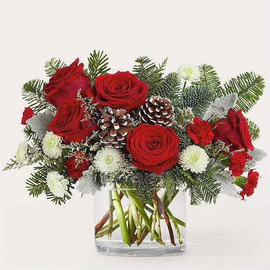 Yule Cheer Bouquet – LETITTE'S FLOWERS & GIFTS, Beaumont TX