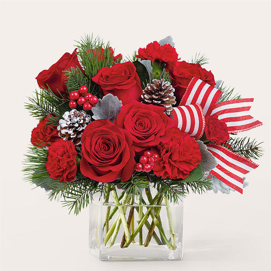 Baking Spirits Bright Bouquet – LETITTE'S FLOWERS & GIFTS, Beaumont TX