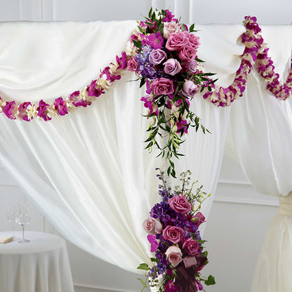 Color & Light Chuppah Decor – LETITTE'S FLOWERS & GIFTS, Beaumont TX