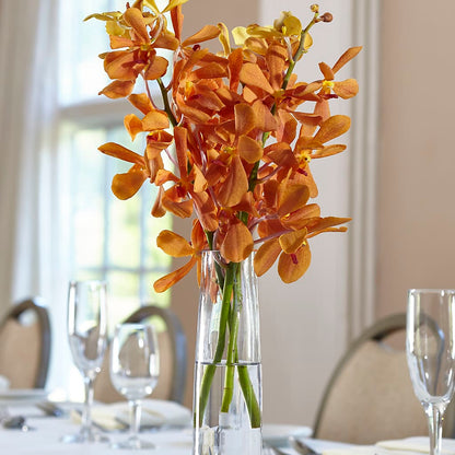 Orange Mokara Bud Vase – LETITTE'S FLOWERS & GIFTS, Beaumont TX